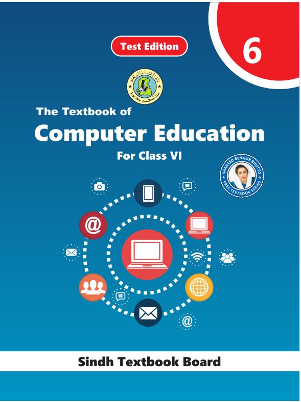 Class 6 Computer — Solved Exercises (English Medium) — official book cover
